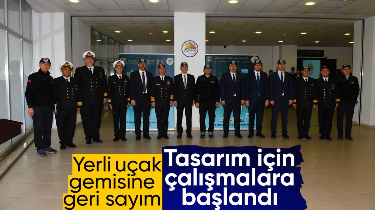 Yerli uçak gemisine adım adım: Tasarım için çalışmalar başladı
