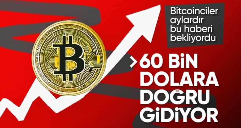 Yükseliş hızı arttı! Bitcoin 56 bin 394,5 dolarda