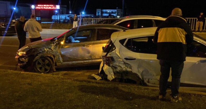 Zonguldak’ta kurum müdürü polis memurunu silahla tehdit etti