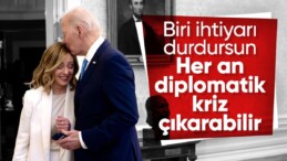 ABD Başkanı Biden, İtalya Başbakanı Meloni’nin saçlarını öptü