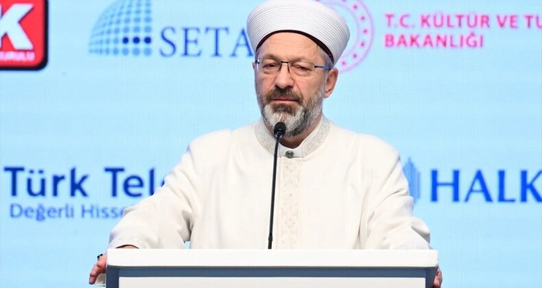 Ali Erbaş: Gençlerimizin huzur bulduğu yer camiler olmalı