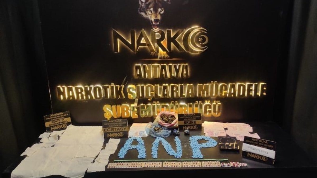 Antalya’da uyuşturucu operasyonları: 17 kişi tutuklandı