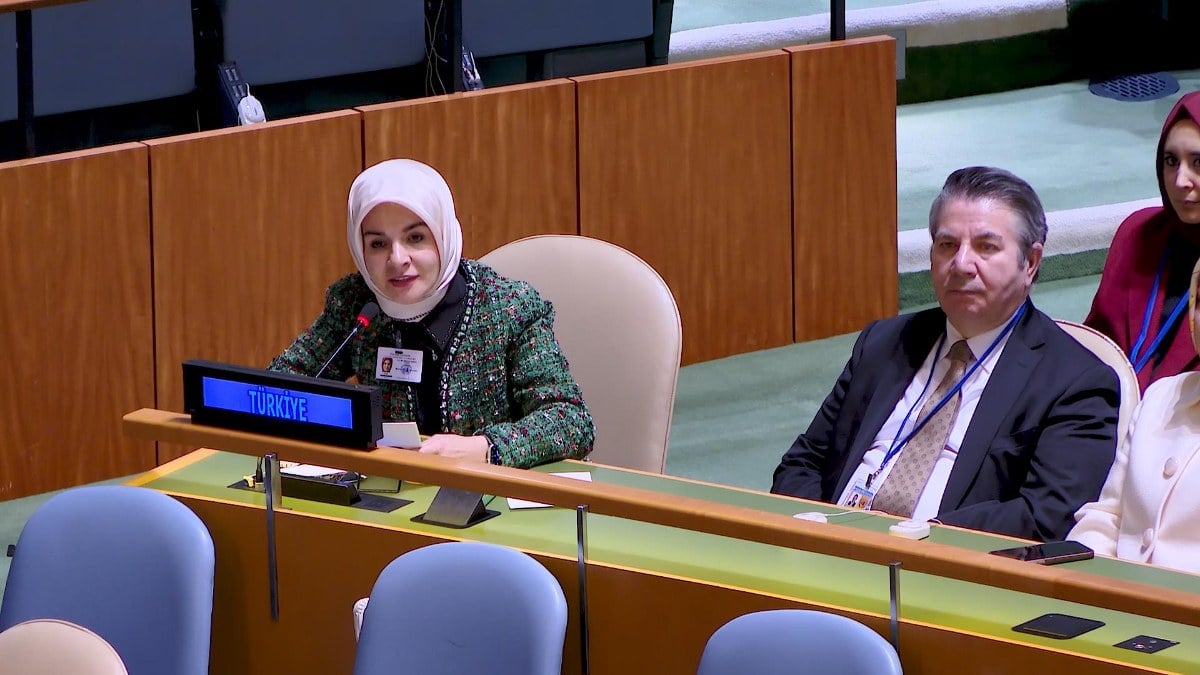 Bakan Göktaş, BM’de konuşan İsrailli bakanı protesto etti
