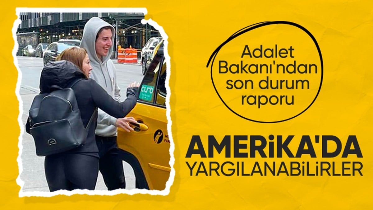 Bakan Tunç: Eylem Tok ve oğlu ABD makamları tarafından yargılanabilir