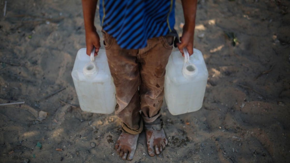 BM: Gazze’deki evlerin yüzde 80’inde temiz su yok