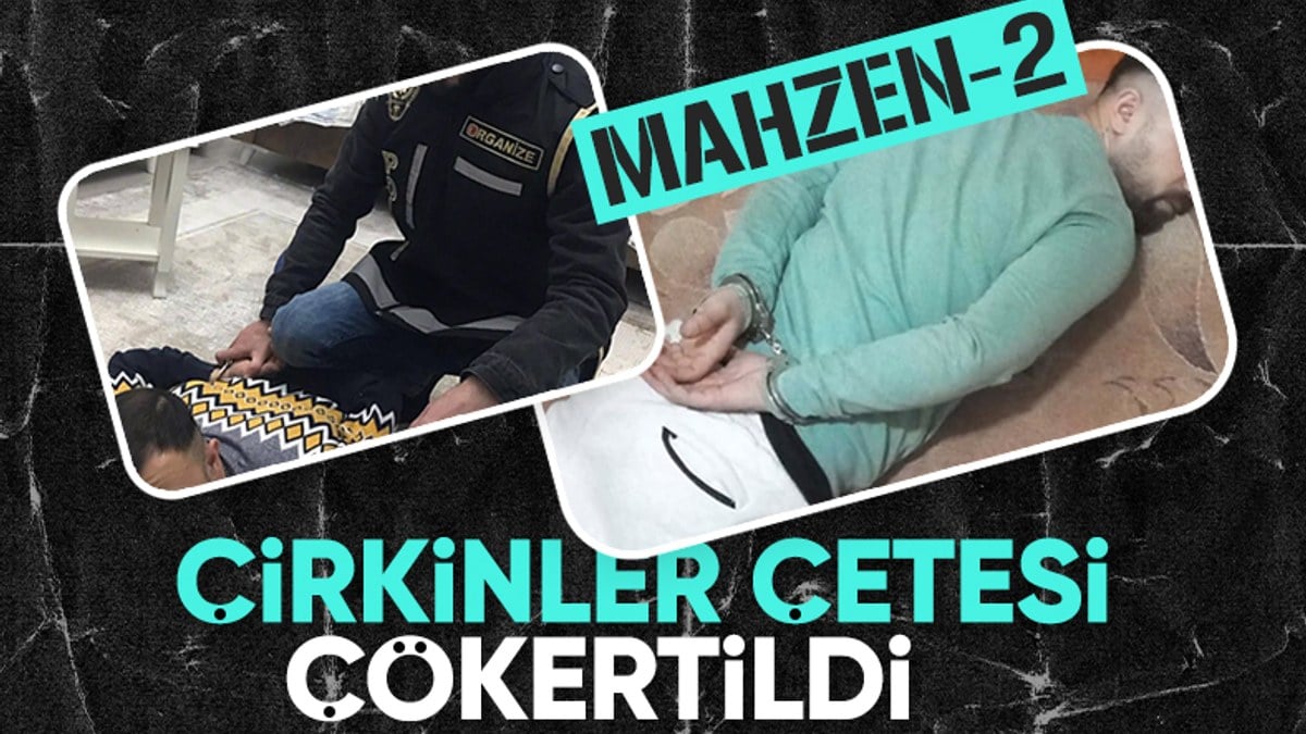 ‘Çirkinler’ suç örgütü çökertildi: 47 gözaltı