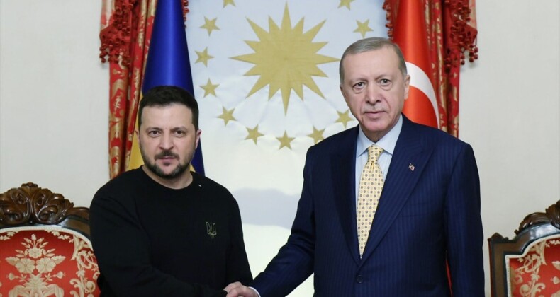 Cumhurbaşkanı Erdoğan, Zelensky ile bir araya geldi