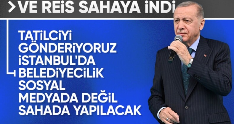 Cumhurbaşkanı Erdoğan’dan Sultanbeyli’de mevcut İBB yönetimine tepki!