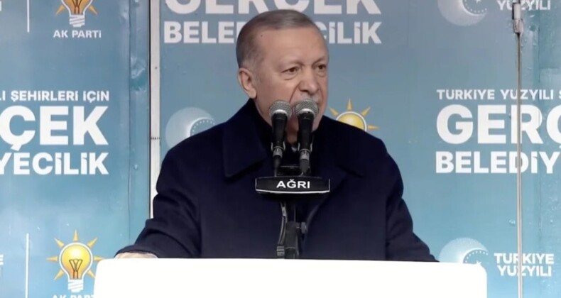 Cumhurbaşkanı Erdoğan’ın Ağrı mitingi konuşması