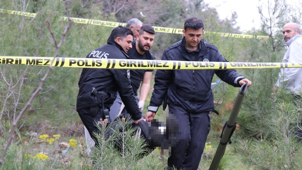 Denizli’de mantar toplamak için gittikleri ormanda ceset buldular