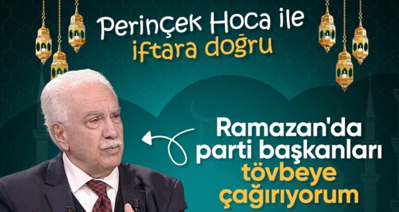 Doğu Perinçek’ten Ramazan mesajı: Atlantik sistemine hizmet edenler tövbe etsin