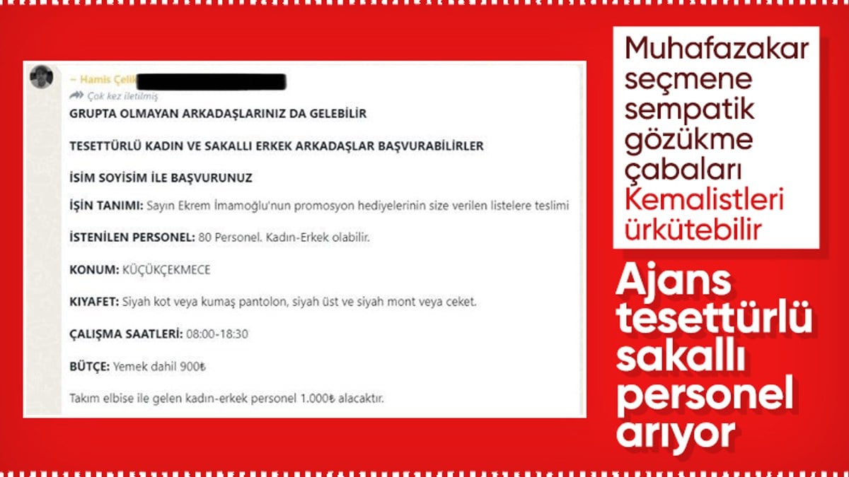 Ekrem İmamoğlu’nun yeni seçim taktiği! Yardım dağıtımında tesettürlü kadın detayı