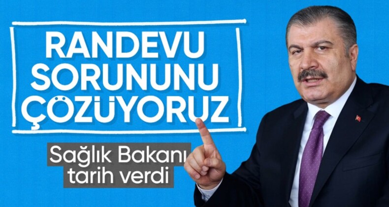 Fahrettin Koca tarih verdi! MHRS randevularına düzenleme geliyor