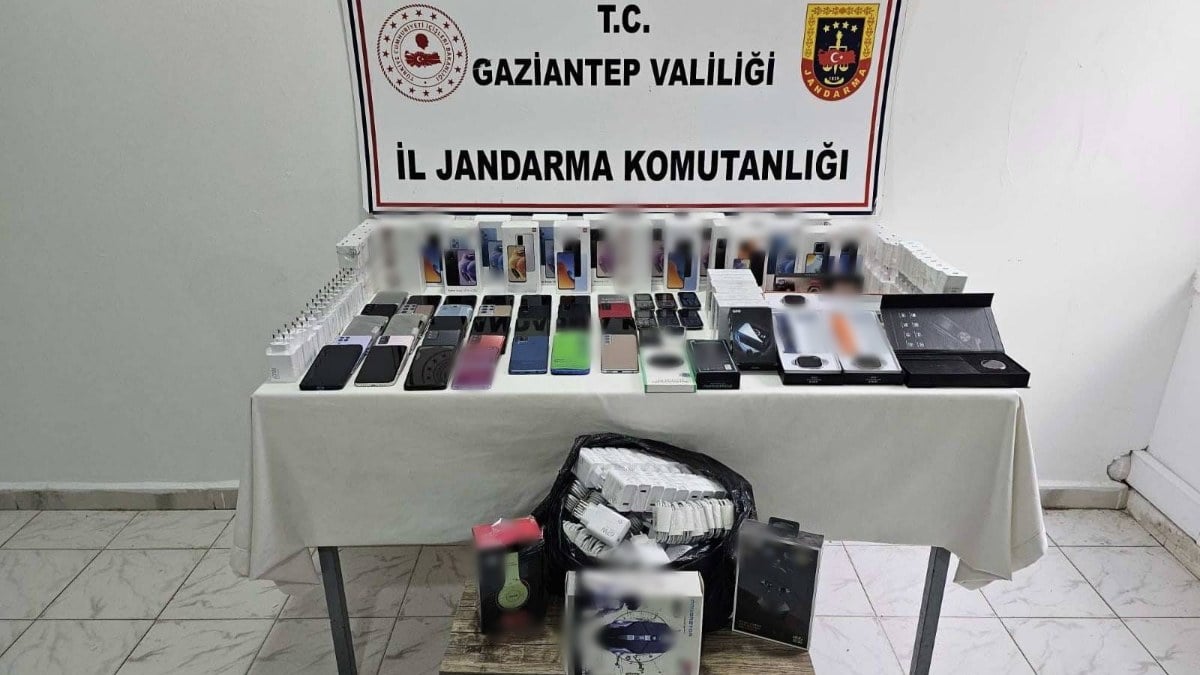 Gaziantep’te kaçakçılık operasyonu: 2 milyon 67 bin TL değerinde ürüne el konuldu