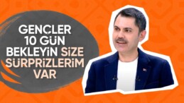 Gençler hazır olun! Murat Kurum’un size yeni sürprizleri var