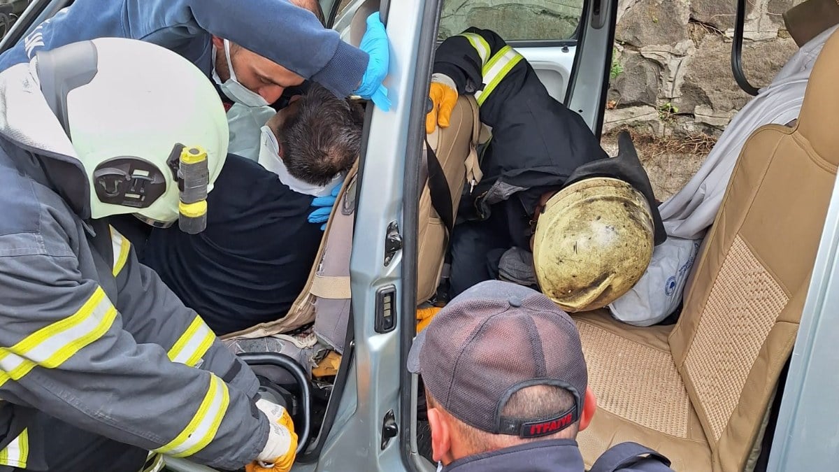 Giresun’da trafik kazası: 1 ölü 2 yaralı