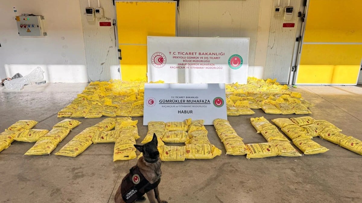 Habur Gümrük Kapısı’nda 850 kilogram eroin yakalandı