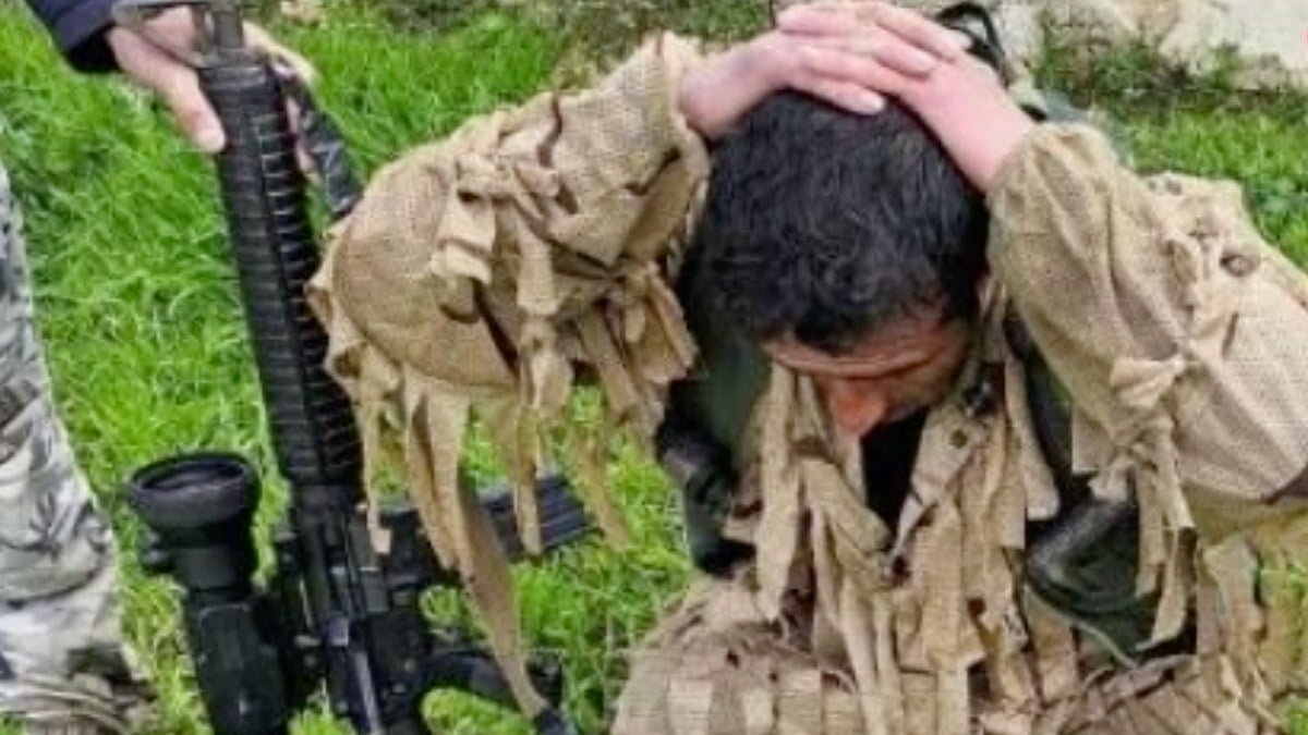 Harekat alanına sızmaya çalışan terörist Mehmet Kılıç yakalandı