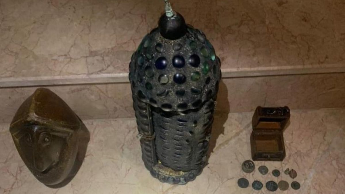 Hatay’da kardeşlerin kavgası kaçak tarihi eserleri yakalattı