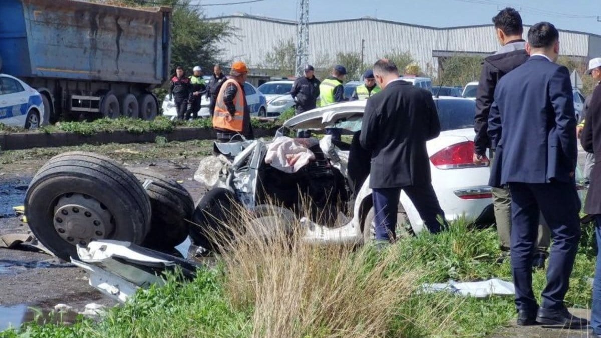 Hatay’da karşı şeride geçen tır 6 kişinin ölümüne neden oldu