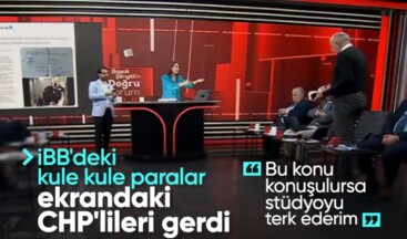 İBB’de para sayma görüntüleri canlı yayında CHP’lileri gerdi