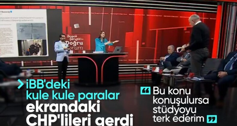 İBB’de para sayma görüntüleri canlı yayında CHP’lileri gerdi