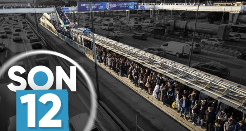 İstanbul’da metrobüs çileye döndü! Uzun kuyruklar devam ediyor