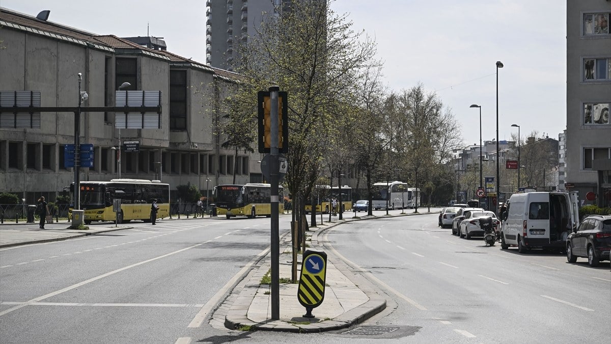 İstanbul’da seçim günü yollar boş kaldı