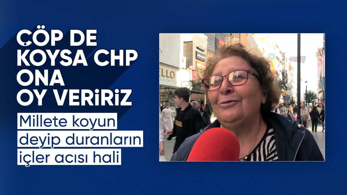 İzmirli seçmenden ilginç destek: CHP çöp de koysa ona oy veririz