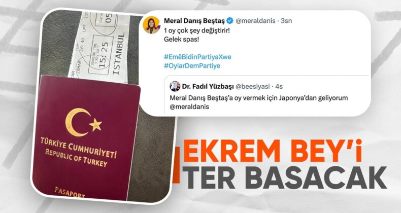 Meral Danış Beştaş, DEM Parti’ye oy verin çağrısı yaptı