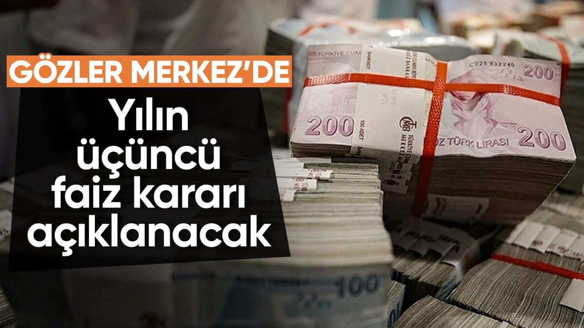 Merkez Bankası faiz kararını saat 14.00’te duyuracak