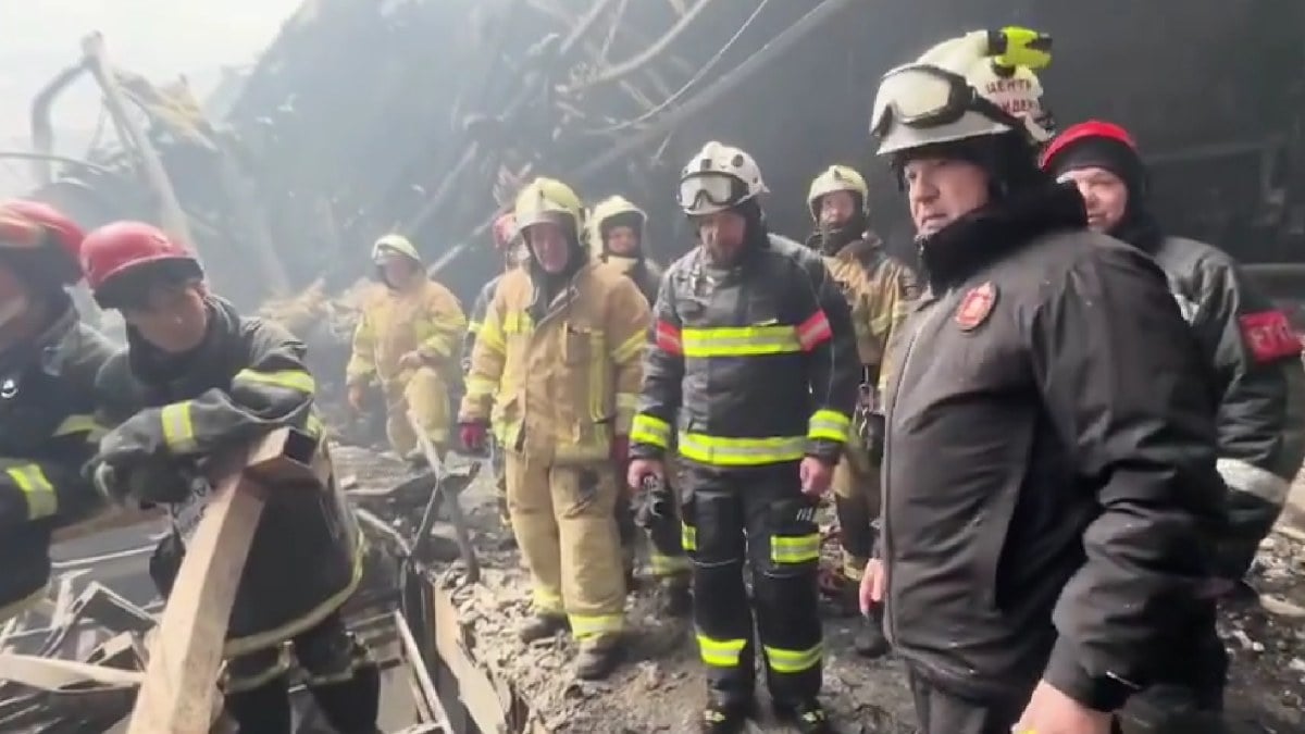 Moskova’da terör saldırısının boyutu görüntülendi