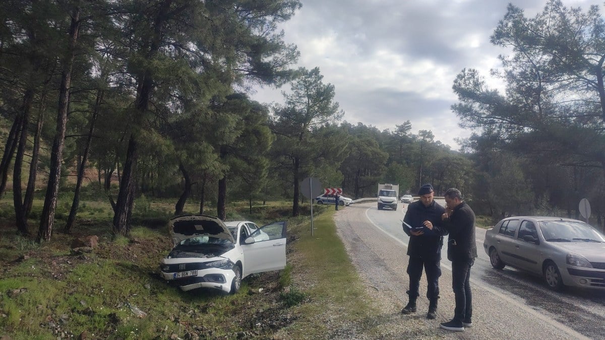 Muğla’da dolu yağışı kazaları beraberinde getirdi