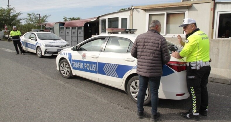 Ordu’da trafik denetimi: 1 haftada 13 bin 722 araç kontrol edildi