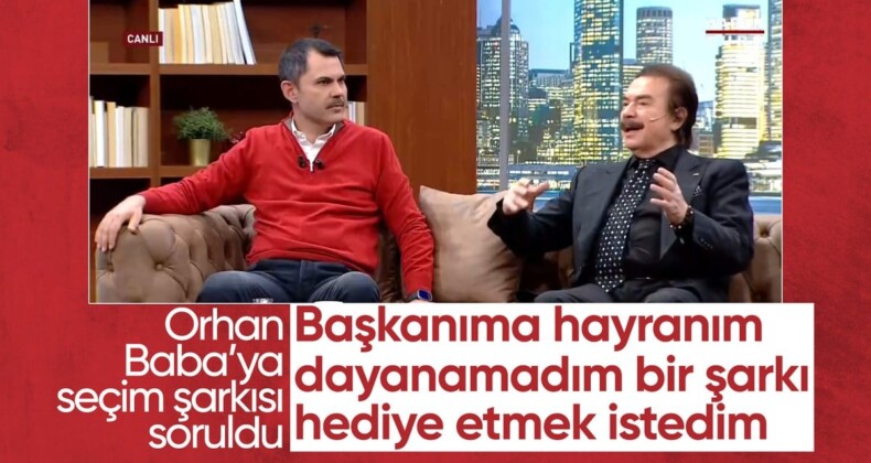 Orhan Gencebay, Murat Kurum’a hediye ettiği şarkının hikayesini anlattı