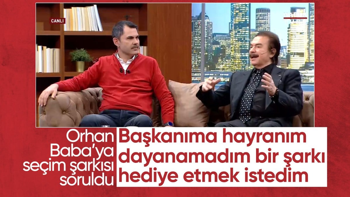 Orhan Gencebay, Murat Kurum’a hediye ettiği şarkının hikayesini anlattı