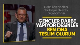 Özgür Özel’den darbe açıklaması: Gençler yaparsa teslim olurum