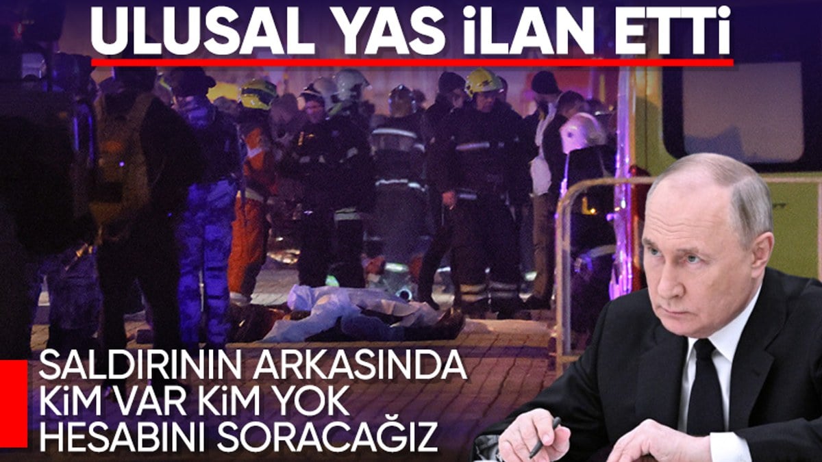 Putin’den ilk açıklama geldi: Ulusal yas ilan etti