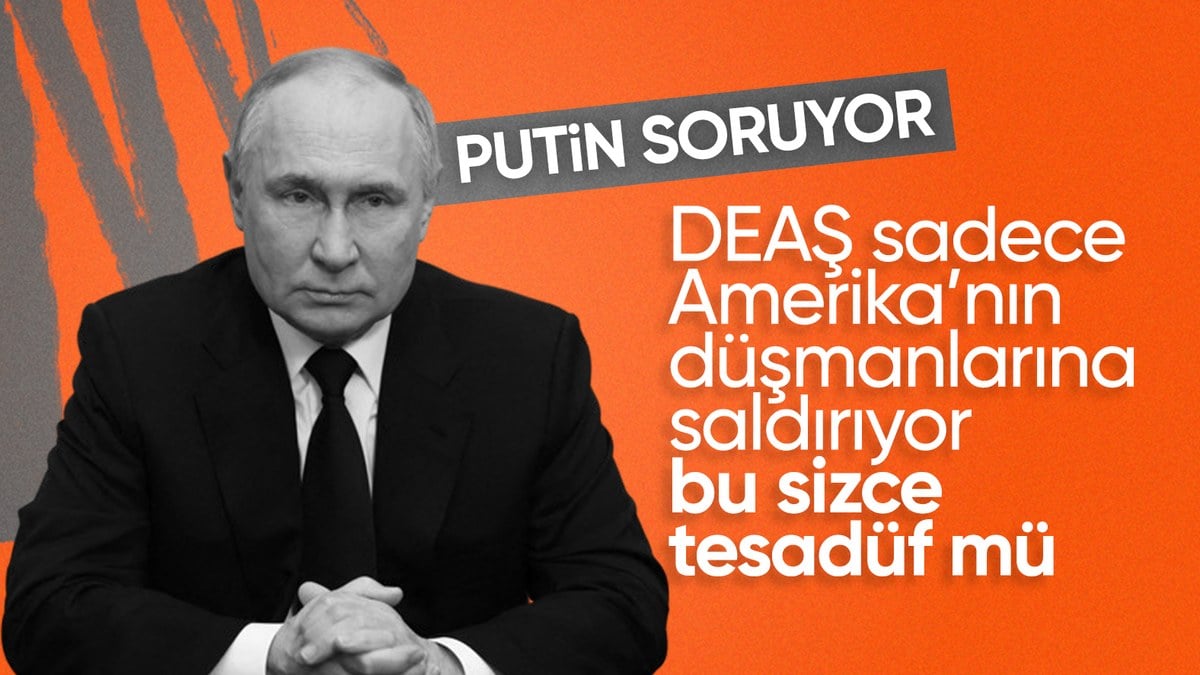 Rusya Devlet Başkanı Putin Moskova’daki terör saldırısıyla ilgili konuştu