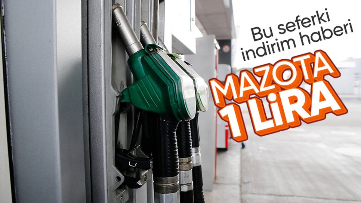 Sürücülere müjde! Motorine bu kez indirim geliyor: Cumartesi gününden itibaren..