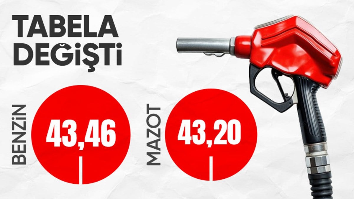 Tabela değişti: Benzin ve motorine zam geldi!