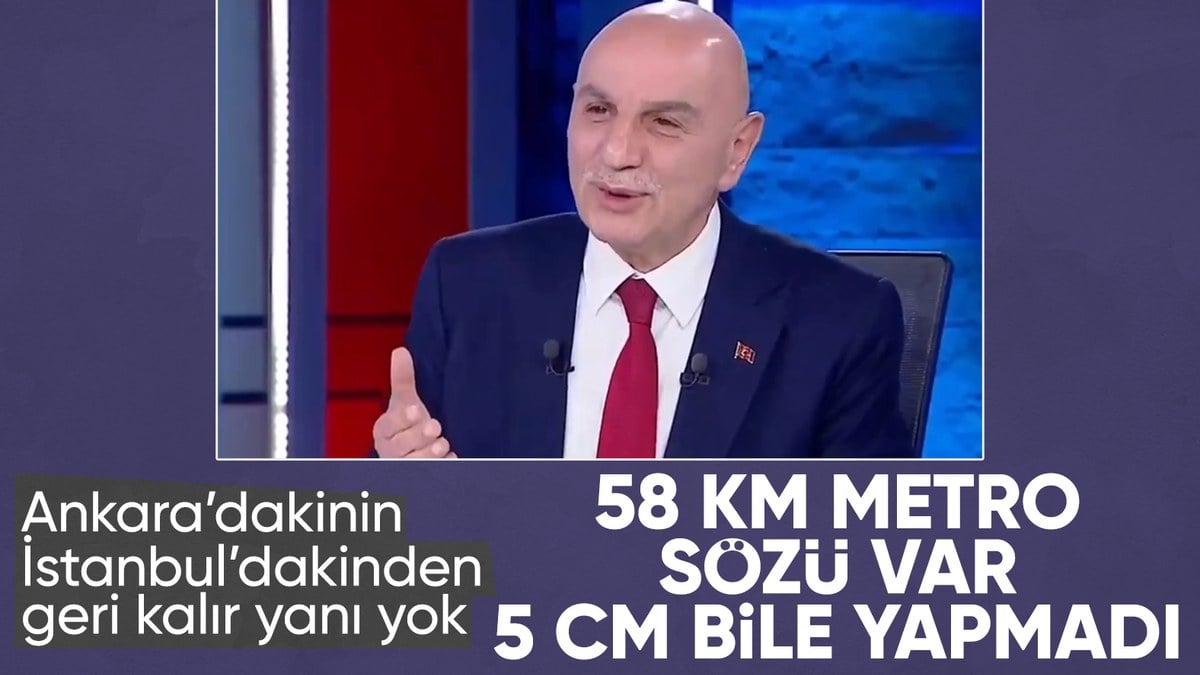 Turgut Altınok’tan Mansur Yavaş’a: Ankara’da 5 santimetre metro bile yapmadı