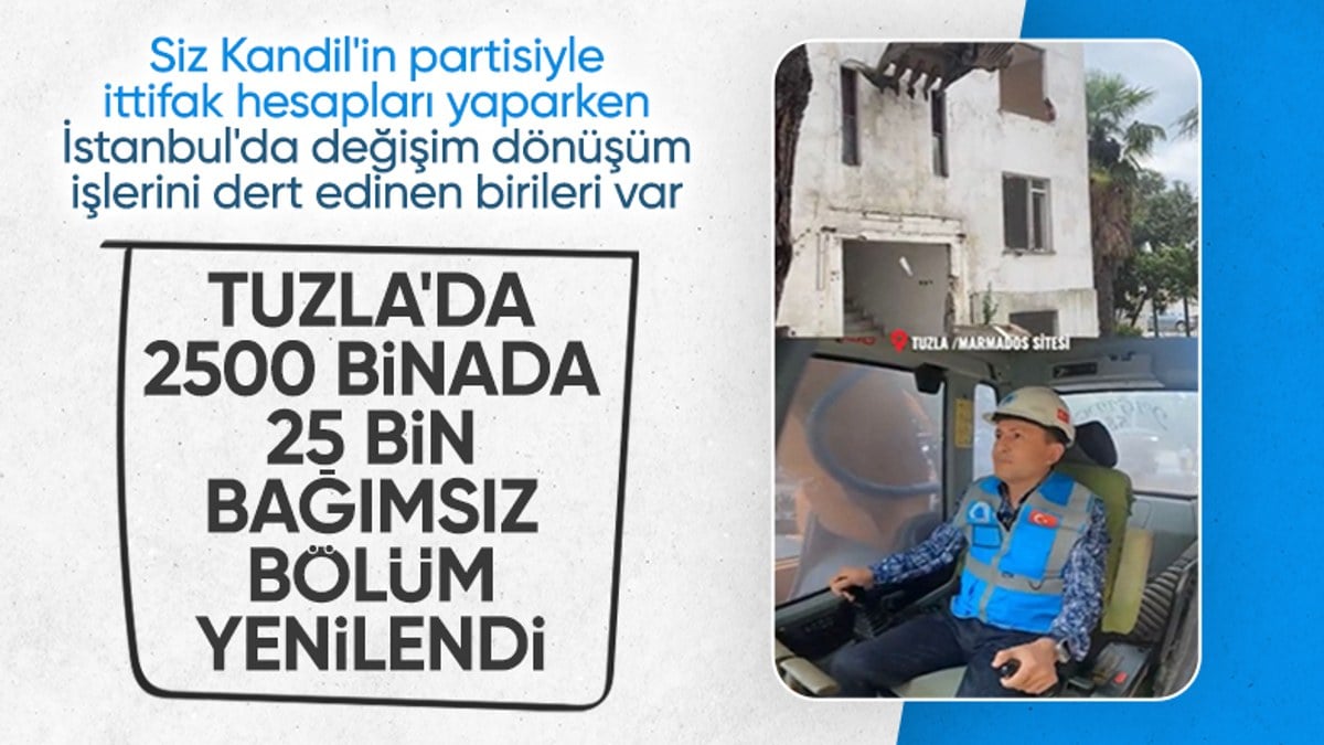 Tuzla Belediye Başkanı Şadi Yazıcı: Kentsel dönüşüm bizim işimiz