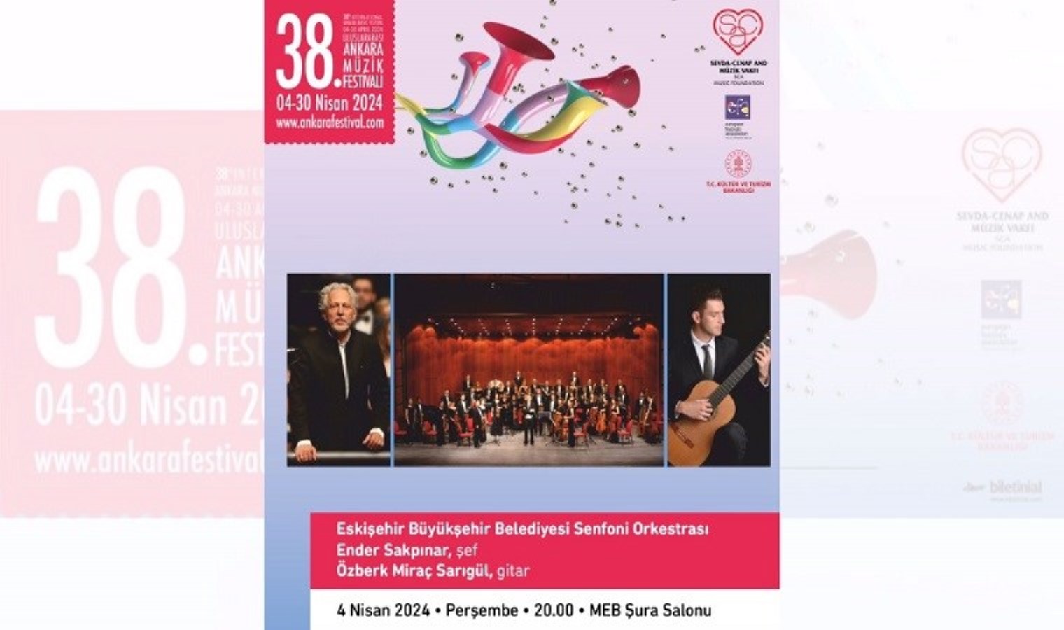 38. Milletlerarası Ankara Müzik Festivali!