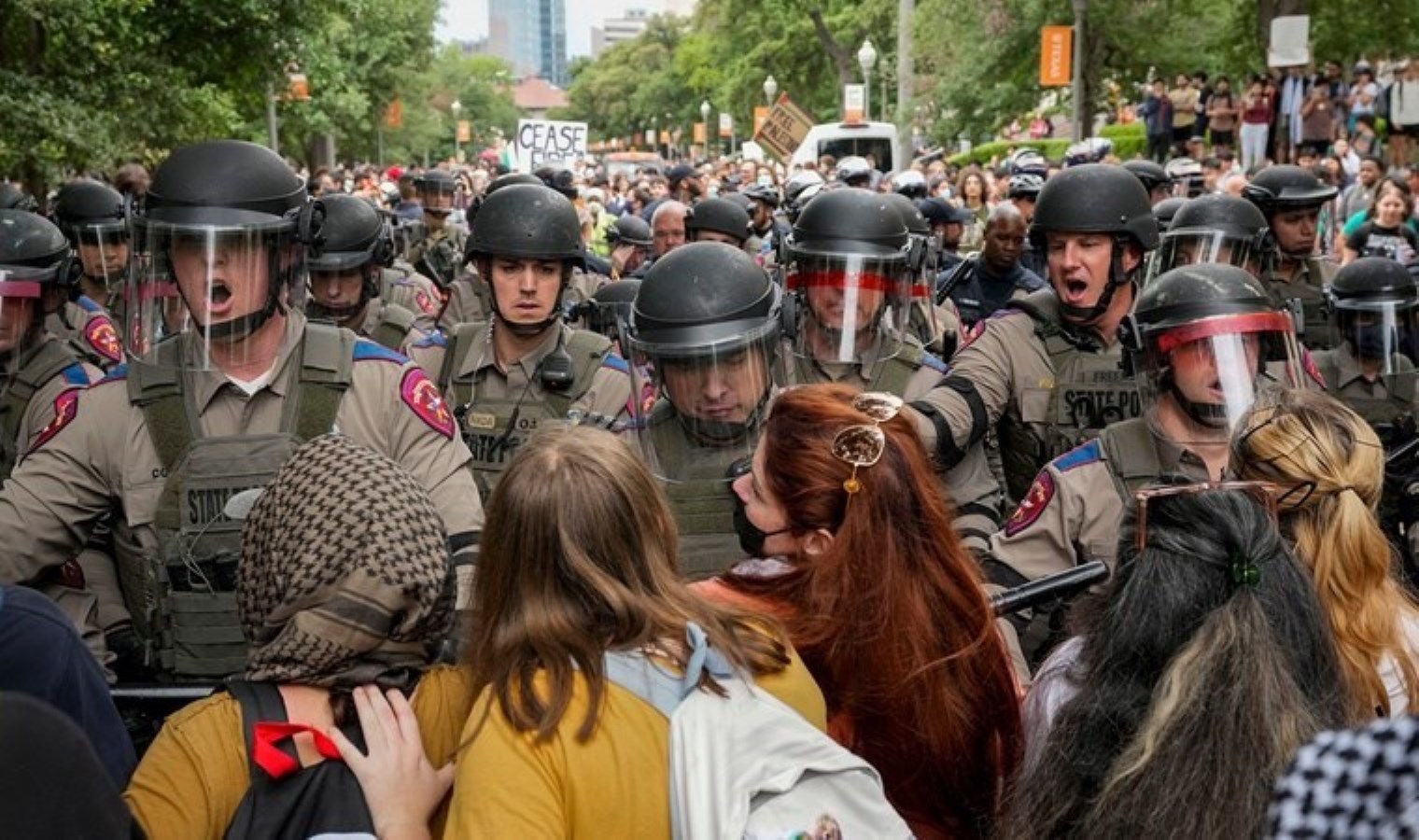 ABD üniversitelerindeki Filistin’e takviye şovları ülke geneline yayılıyor