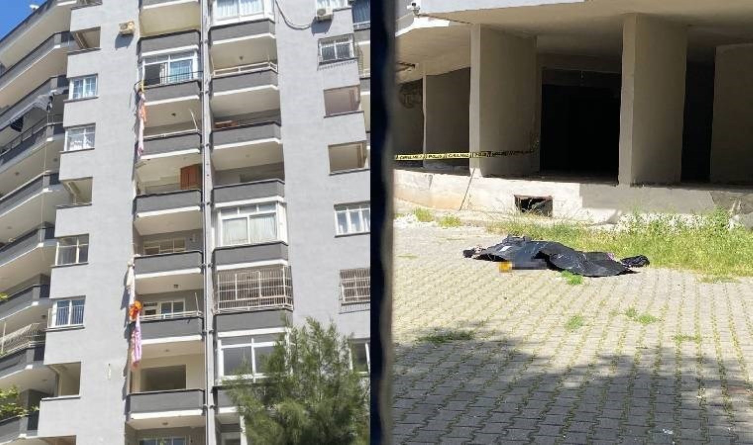 Adana’da hasarlı binaya giren hırsız, feci formda can verdi!