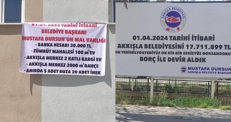 AKP’den CHP’ye geçen Akkışla Belediyesi’nin borcu 17 milyon lira!