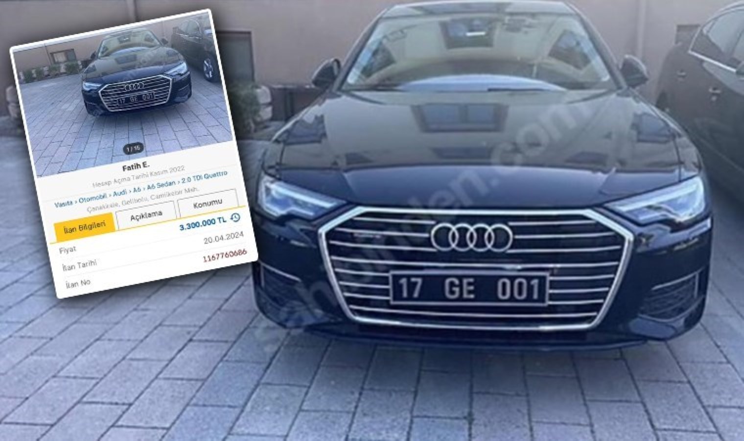 AKP’li lider makam aracını satışa çıkardı: ‘Ön grup bakım istiyor…’