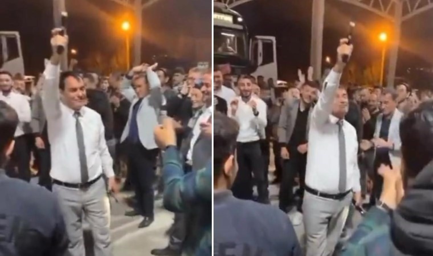 AKP’li lider Nuri Erdoğan seçim kutlamasında havaya ateş açtı: Soruşturma başlatıldı