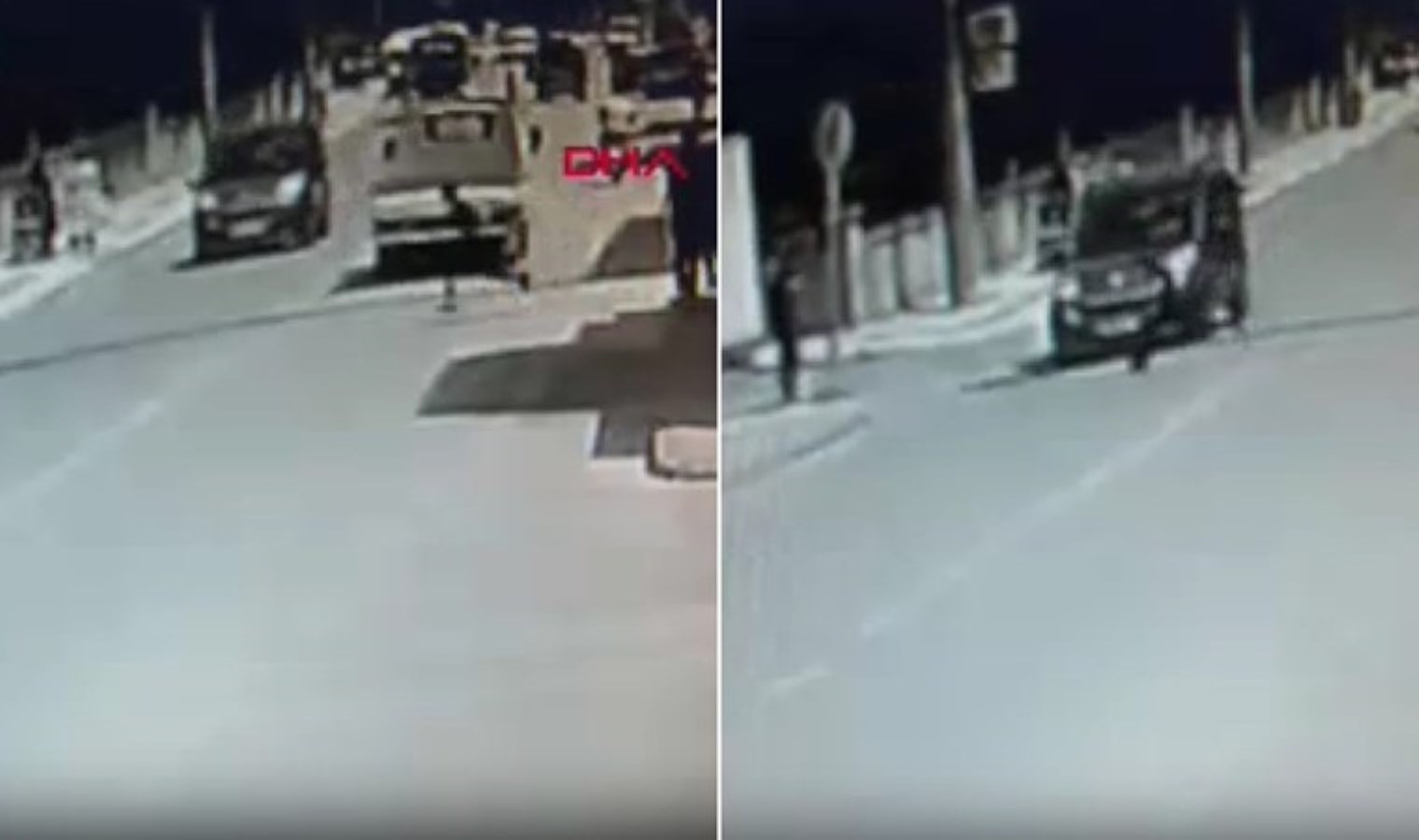 Anbean kaydedildi… Hafif ticari araç çocuğa çarptı!